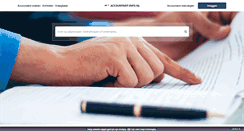 Desktop Screenshot of accountant-info.nl
