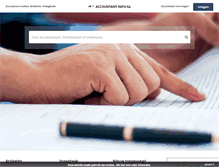 Tablet Screenshot of accountant-info.nl